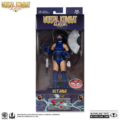 McFarlane Toys Mortal Kombat Klassiks Action Figure Kitana (Platinum) 18 cm McFarlane Toys Mortal Kombat Klassiks Action Figure Kitana (Platinum) 18 cm