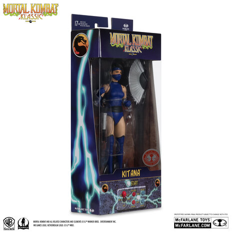 McFarlane Toys Mortal Kombat Klassiks Action Figure Kitana (Platinum) 18 cm McFarlane Toys Mortal Kombat Klassiks Action Figure Kitana (Platinum) 18 cm