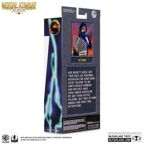 McFarlane Toys Mortal Kombat Klassiks Action Figure Kitana (Platinum) 18 cm McFarlane Toys Mortal Kombat Klassiks Action Figure Kitana (Platinum) 18 cm