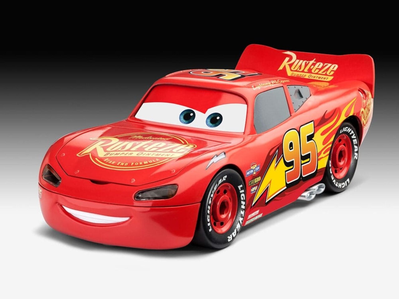 Revell Cars Model Kit 1/20 Lightning McQueen 20 cm Revell Cars Model Kit 1/20 Lightning McQueen 20 cm