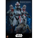 Hot Toys Star Wars: The Clone Wars Action Figure 1/6 Sergeant Hound 30 cm