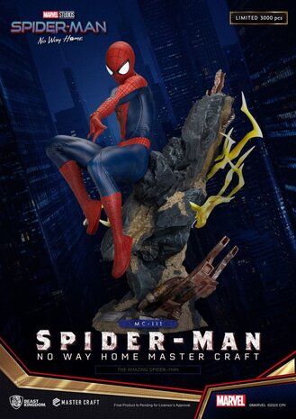 Beast Kingdom Spider-Man: No Way Home Master Craft Statue The Amazing Spider-Man 35 cm