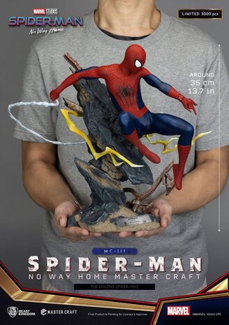 Beast Kingdom Spider-Man: No Way Home Master Craft Statue The Amazing Spider-Man 35 cm