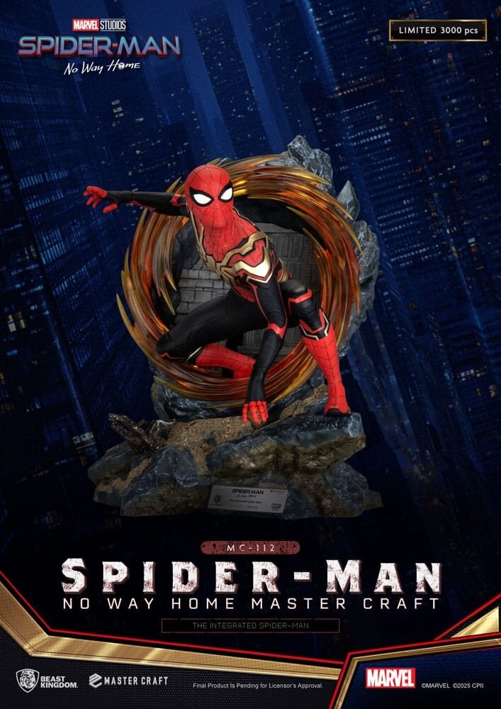 Beast Kingdom Spider-Man: No Way Home Master Craft Statue The Integrated Spider-Man 31 cm Beast Kingdom Spider-Man: No Way Home Master Craft Statue The Integrated Spider-Man 31 cm