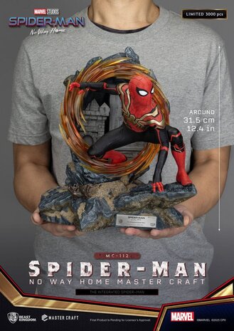 Beast Kingdom Spider-Man: No Way Home Master Craft Statue The Integrated Spider-Man 31 cm Beast Kingdom Spider-Man: No Way Home Master Craft Statue The Integrated Spider-Man 31 cm