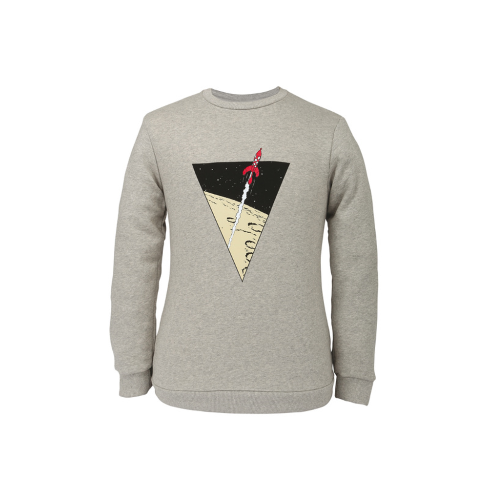 Tintinimaginatio Tintin Rocket Light Grey Sweatshirt