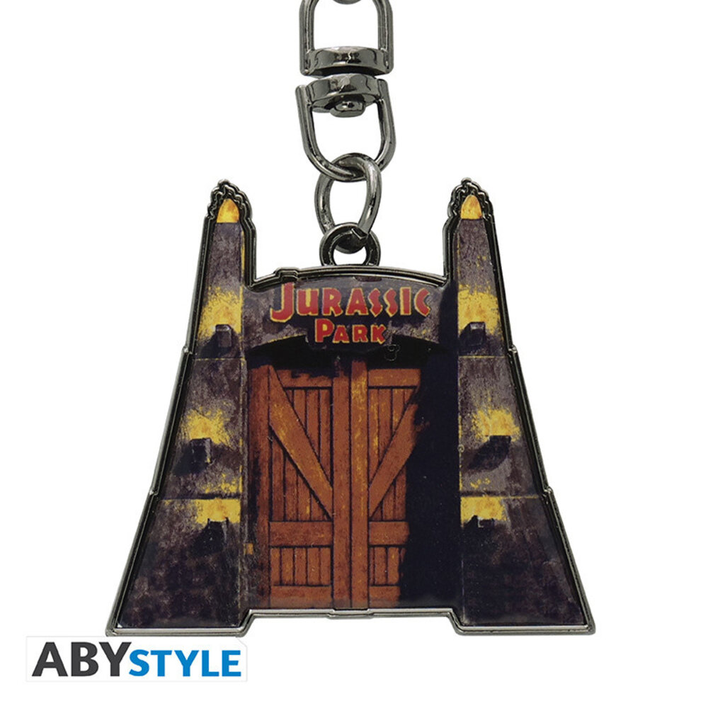 ABY Style Jurassic Park Gates Sleutelhanger ABY Style Jurassic Park Gates Sleutelhanger
