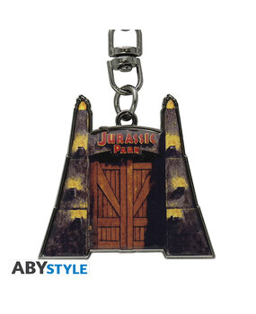 ABY Style Jurassic Park Gates Sleutelhanger ABY Style Jurassic Park Gates Sleutelhanger