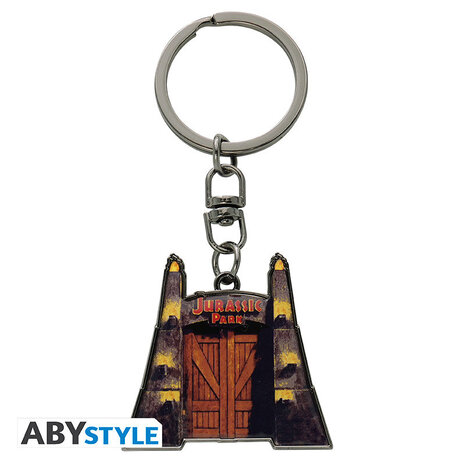 ABY Style Jurassic Park Gates Sleutelhanger ABY Style Jurassic Park Gates Sleutelhanger