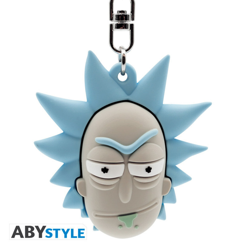 ABY Style Rick and Morty Rick Sanchez 3D Sleutelhanger ABY Style Rick and Morty Rick Sanchez 3D Sleutelhanger