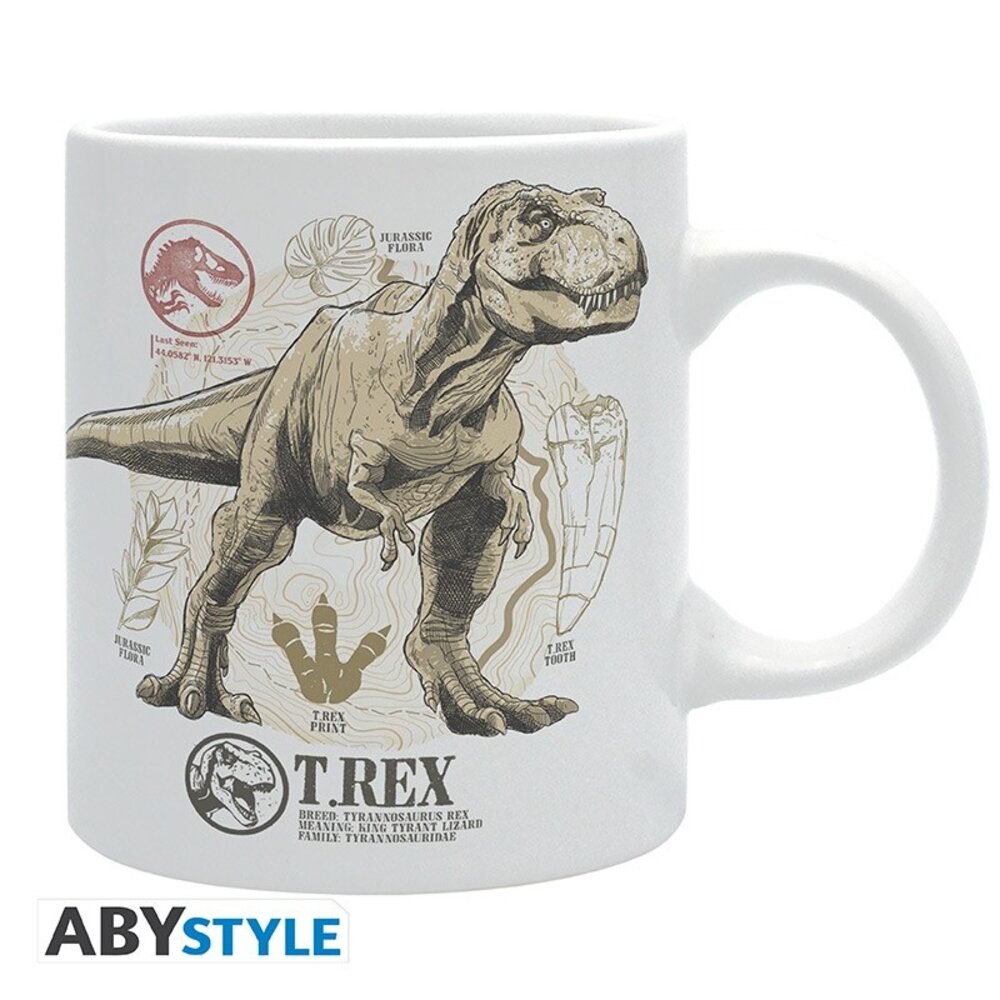 ABY Style Jurassic World Paleontology Mug ABY Style Jurassic World Paleontology Mug