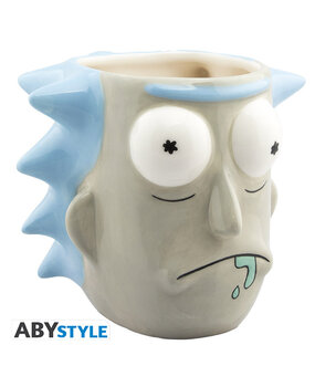 ABY Style Rick and Morty Rick Sanchez 3D Mug ABY Style Rick and Morty Rick Sanchez 3D Mug