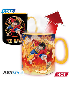 ABY Style One Piece Luffy & Sabo Heat Change Mok ABY Style One Piece Luffy & Sabo Heat Change Mok