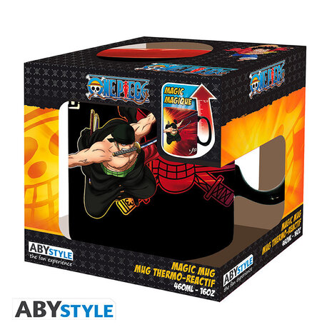 ABY Style One Piece Zoro & Sanji Heat Change Mug ABY Style One Piece Zoro & Sanji Heat Change Mug
