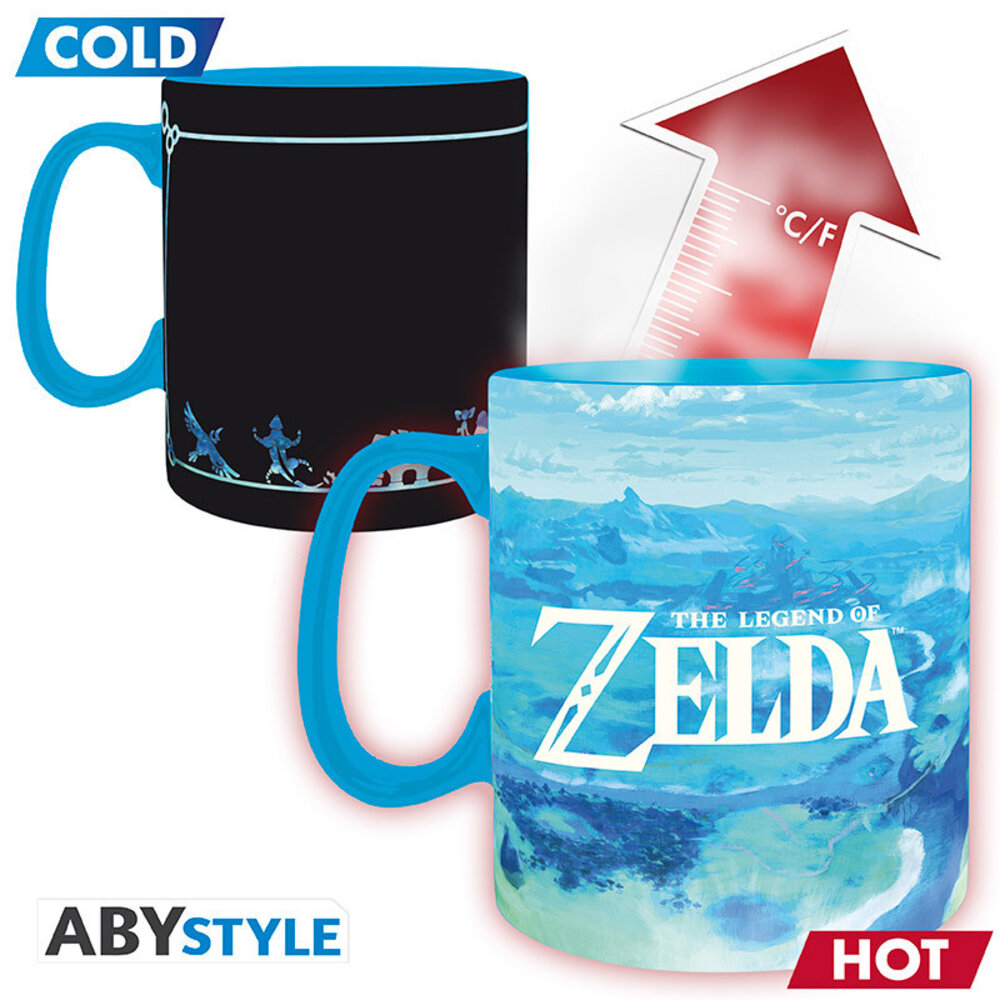 ABY Style The Legend of Zelda Breath of the Wild Heat Change Mug ABY Style The Legend of Zelda Breath of the Wild Heat Change Mug
