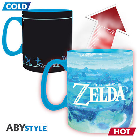 ABY Style The Legend of Zelda Breath of the Wild Heat Change Mug ABY Style The Legend of Zelda Breath of the Wild Heat Change Mug