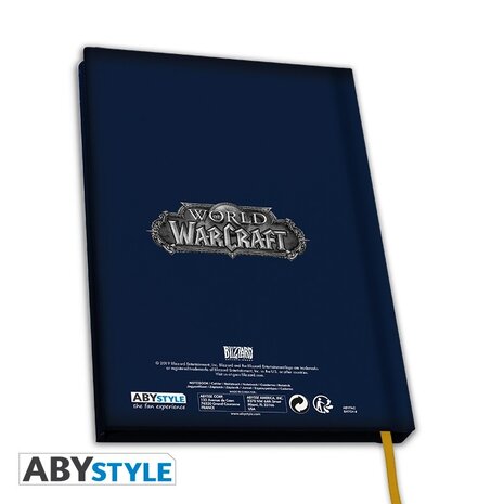 ABY Style World of Warcraft Alliance A5 Notebook