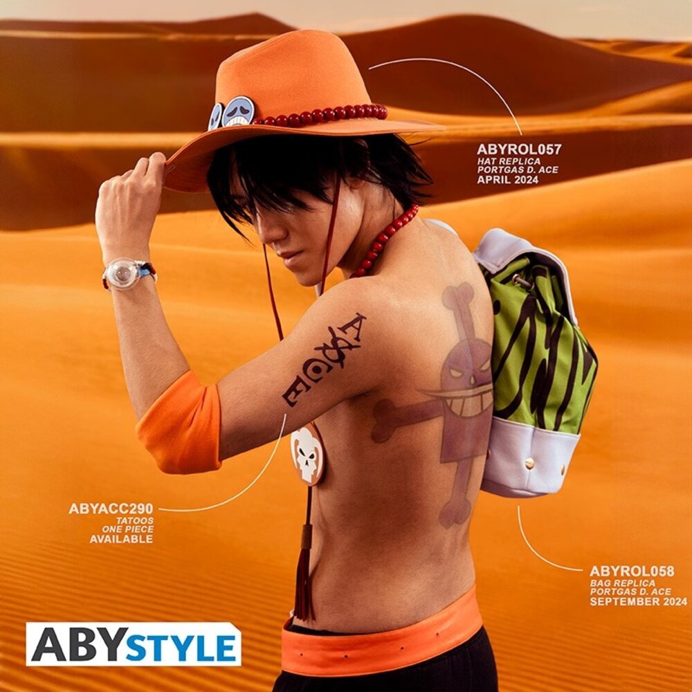 ABY Style One Piece Replica 1/1 Portgas D. Ace Bag ABY Style One Piece Replica 1/1 Portgas D. Ace Bag