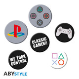 ABY Style Playstation Badges (6x) ABY Style Playstation Badges (6x)