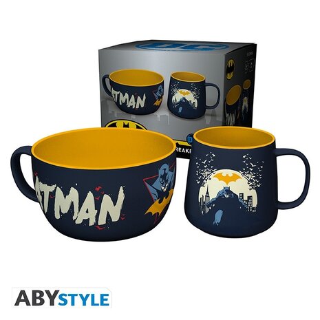 ABY Style DC Comics Batman Iconic Breakfast Set