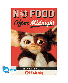ABY Style Gremlins No Food after Midnight 91.5 x 61 cm ABY Style Gremlins No Food after Midnight 91.5 x 61 cm