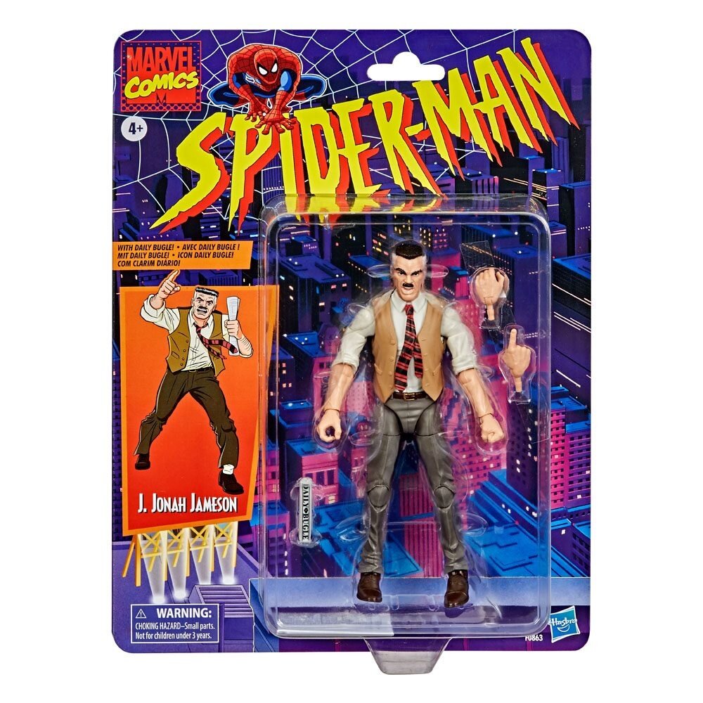 Hasbro Spider-Man Marvel Retro Collection Action Figure J. Jonah Jameson 15 cm Hasbro Spider-Man Marvel Retro Collection Action Figure J. Jonah Jameson 15 cm