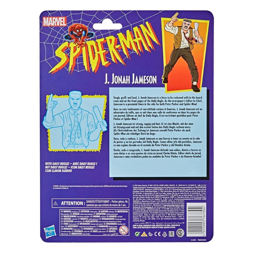 Hasbro Spider-Man Marvel Retro Collection Action Figure J. Jonah Jameson 15 cm Hasbro Spider-Man Marvel Retro Collection Action Figure J. Jonah Jameson 15 cm