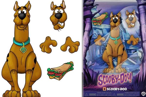 Jada Toys Scooby-Doo Action Figure 1/12 Scooby-Doo 13 cm Jada Toys Scooby-Doo Action Figure 1/12 Scooby-Doo 13 cm
