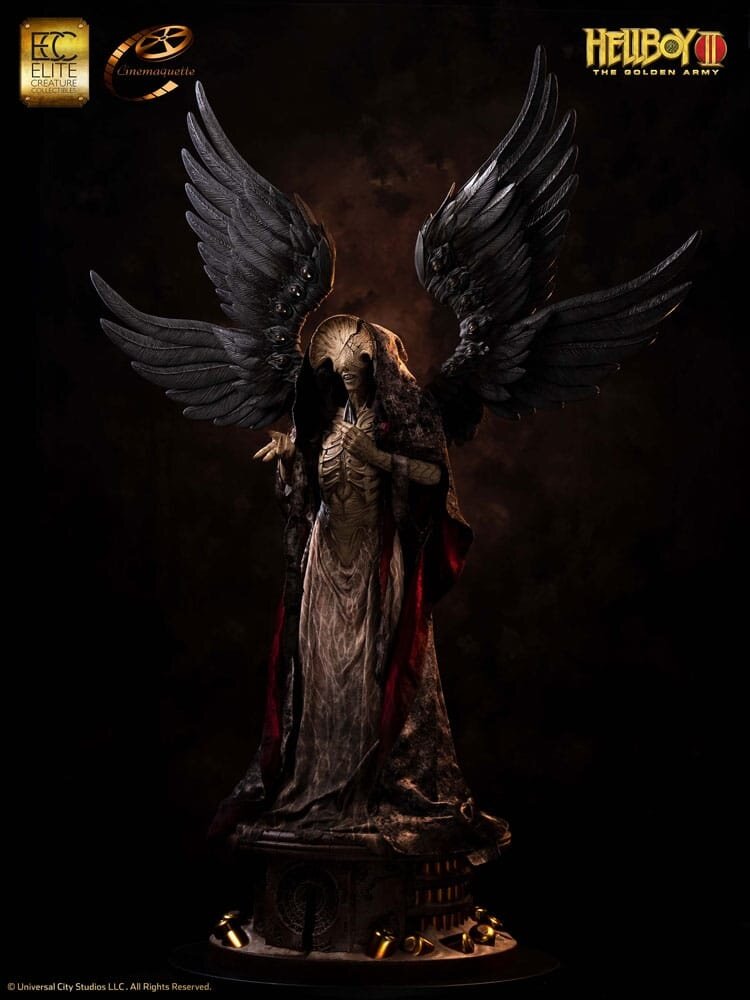 Elite Creature Collectibles Hellboy II: The Golden Army Maquette 1/3 Angel of Death 136 cm Elite Creature Collectibles Hellboy II: The Golden Army Maquette 1/3 Angel of Death 136 cm