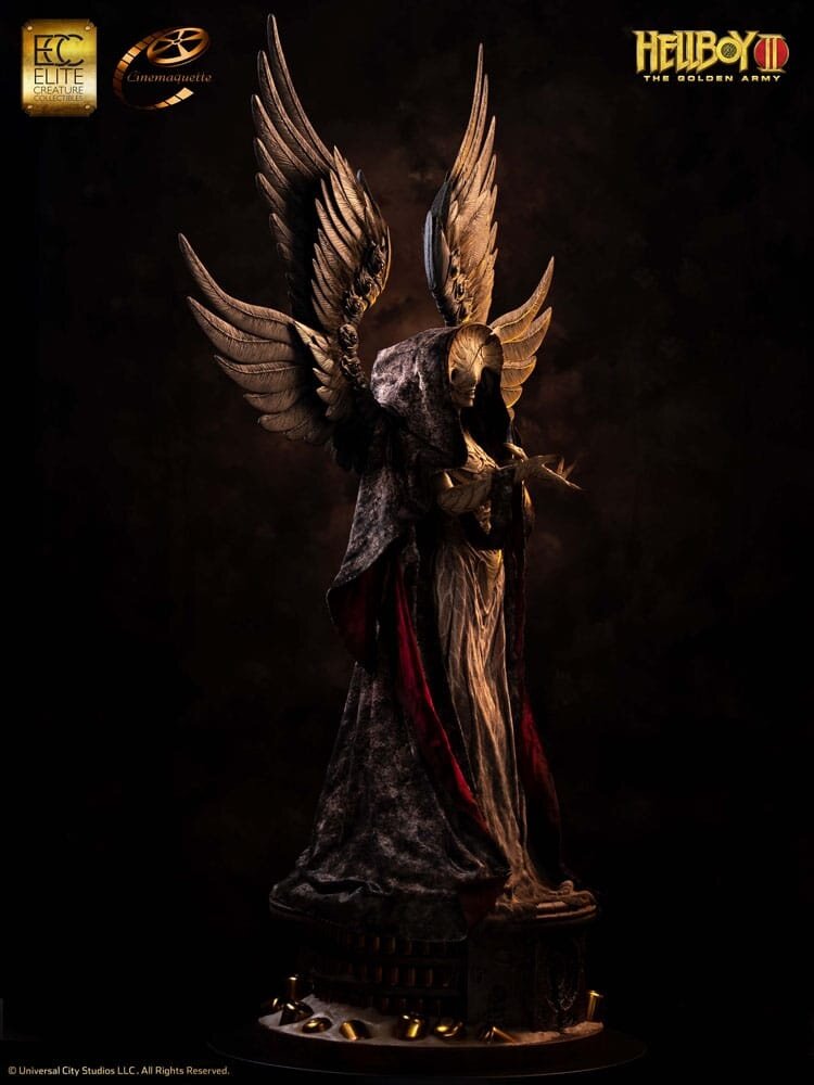 Elite Creature Collectibles Hellboy II: The Golden Army Maquette 1/3 Angel of Death 136 cm Elite Creature Collectibles Hellboy II: The Golden Army Maquette 1/3 Angel of Death 136 cm