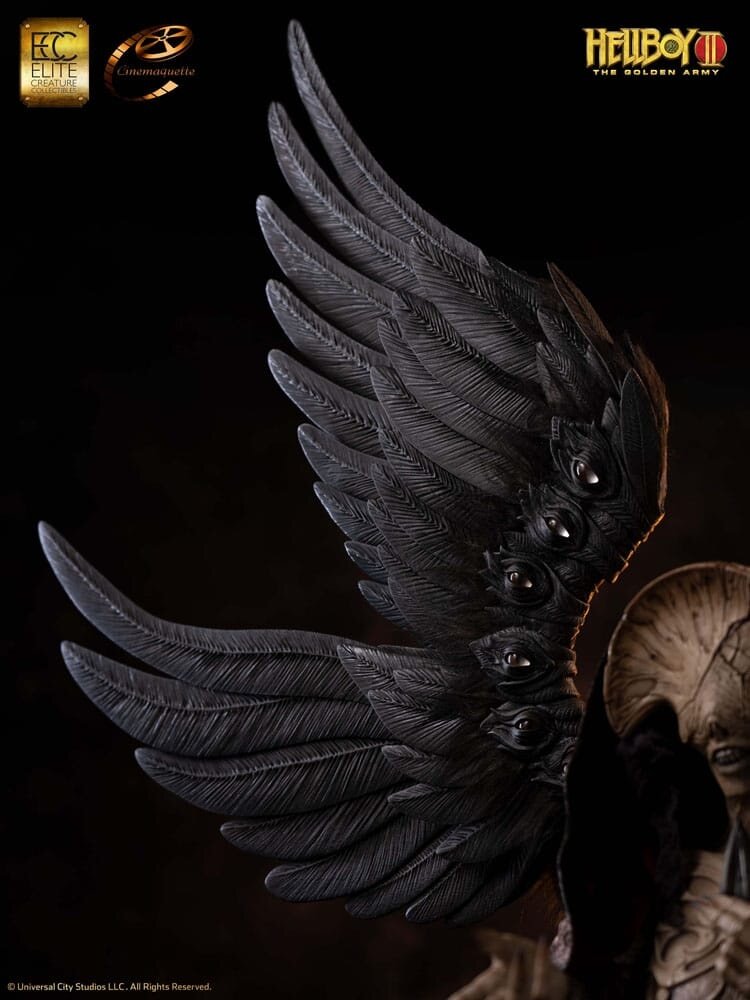 Elite Creature Collectibles Hellboy II: The Golden Army Maquette 1/3 Angel of Death 136 cm Elite Creature Collectibles Hellboy II: The Golden Army Maquette 1/3 Angel of Death 136 cm