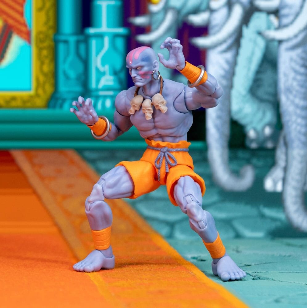 Jada Toys Ultra Street Fighter II: The Final Challengers Action Figure 1/12 Dhalsim Deluxe 15 cm