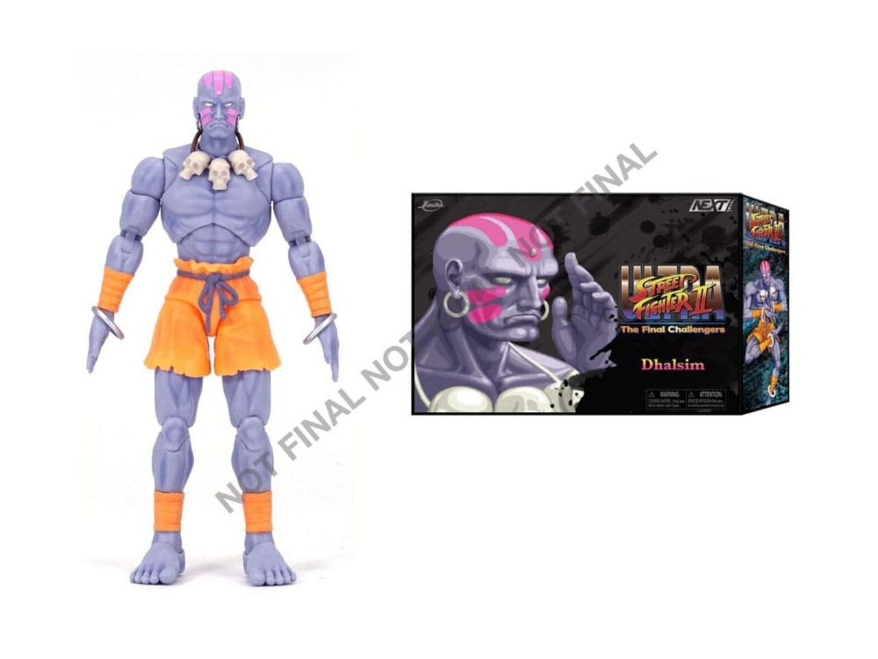 Jada Toys Ultra Street Fighter II: The Final Challengers Action Figure 1/12 Dhalsim Deluxe 15 cm