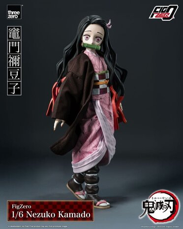 Threezero Demon Slayer: Kimetsu no Yaiba FigZero Action Figure 1/6 Nezuko Kamado 26 cm Threezero Demon Slayer: Kimetsu no Yaiba FigZero Action Figure 1/6 Nezuko Kamado 26 cm