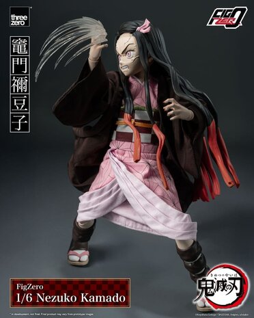 Threezero Demon Slayer: Kimetsu no Yaiba FigZero Action Figure 1/6 Nezuko Kamado 26 cm Threezero Demon Slayer: Kimetsu no Yaiba FigZero Action Figure 1/6 Nezuko Kamado 26 cm