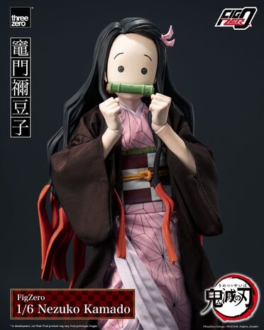 Threezero Demon Slayer: Kimetsu no Yaiba FigZero Action Figure 1/6 Nezuko Kamado 26 cm Threezero Demon Slayer: Kimetsu no Yaiba FigZero Action Figure 1/6 Nezuko Kamado 26 cm
