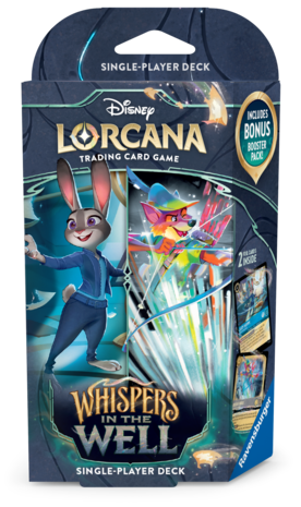Ravensburger Disney Lorcana: Whispers in the Well Judy Hopps & Robin Hood Starter Deck