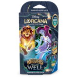 Ravensburger Disney Lorcana: Whispers in the Well Simba & Meg Starter Deck Ravensburger Disney Lorcana: Whispers in the Well Simba & Meg Starter Deck