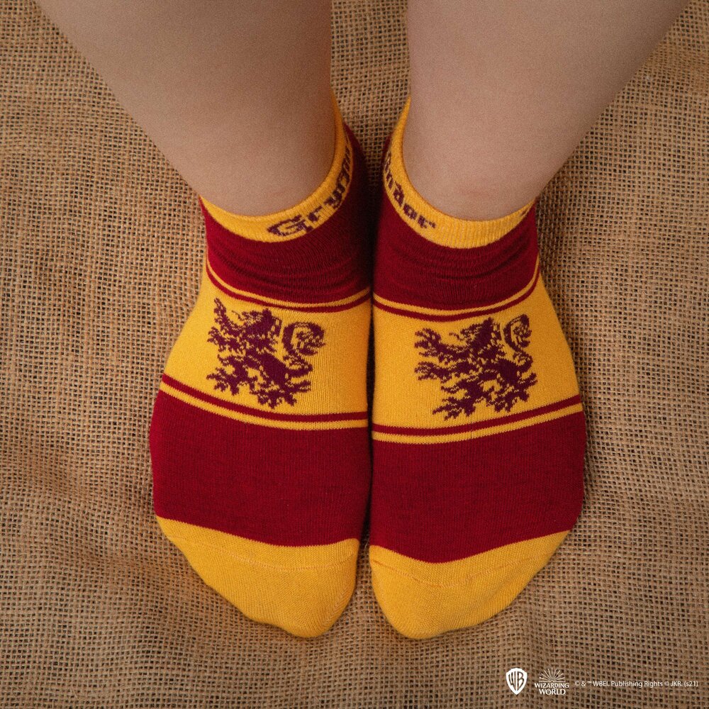 Cinereplicas Harry Potter Gryffindor Ankle Socks (3 stuks)