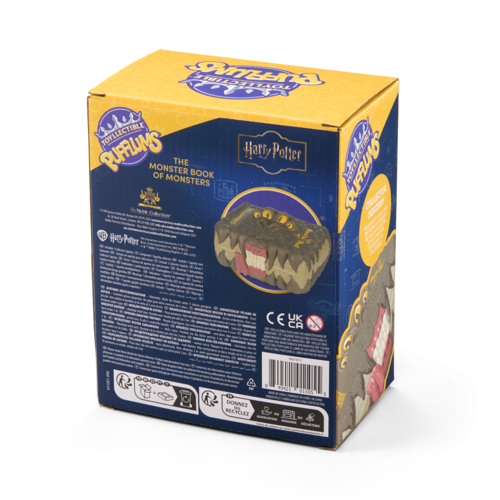 The Noble Collection Harry Potter Book of Monsters Pufflum The Noble Collection Harry Potter Book of Monsters Pufflum