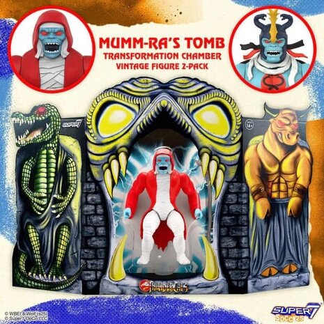 Super7 Thundercats Vintage Collection Action Figures 2-Pack Mumm-Ra's Tomb 14 cm Super7 Thundercats Vintage Collection Action Figures 2-Pack Mumm-Ra's Tomb 14 cm