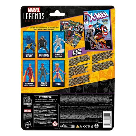 Hasbro Black Widow Marvel Legends Action Figure Black Widow 15 cm Hasbro Black Widow Marvel Legends Action Figure Black Widow 15 cm