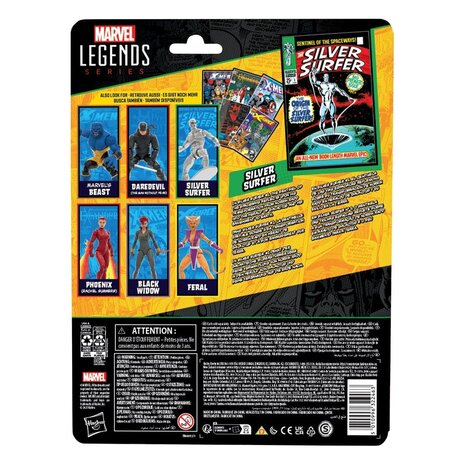 Hasbro The Silver Surfer Marvel Legends Action Figure Silver Surfer 15 cm