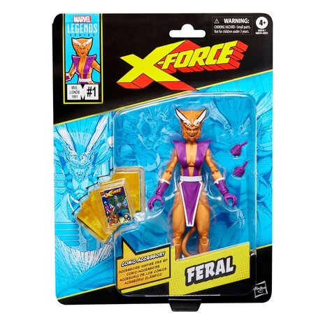 Hasbro X-Force Marvel Legends Action Figure Feral 15 cm Hasbro X-Force Marvel Legends Action Figure Feral 15 cm