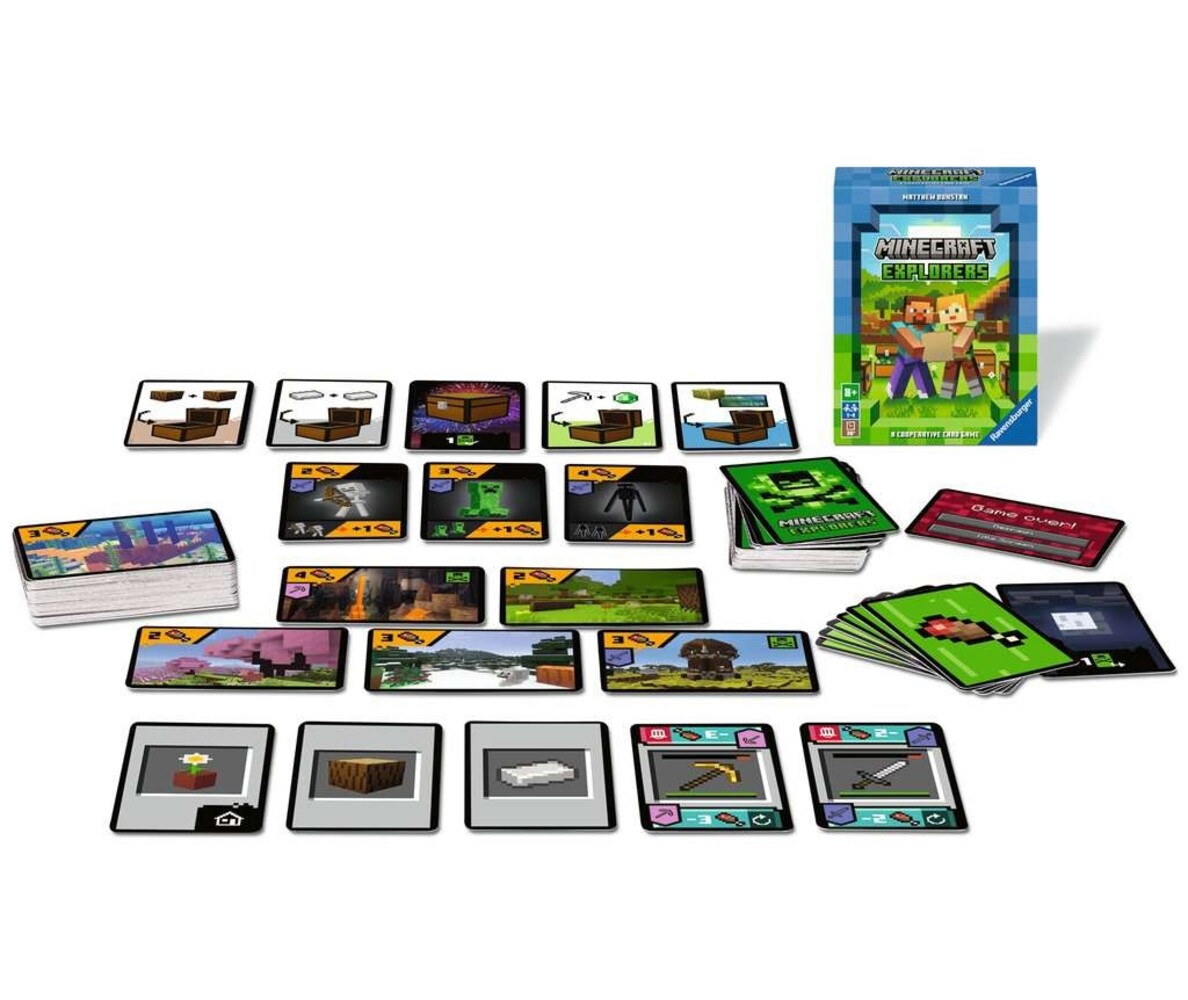 Ravensburger Minecraft Explorers Card Game