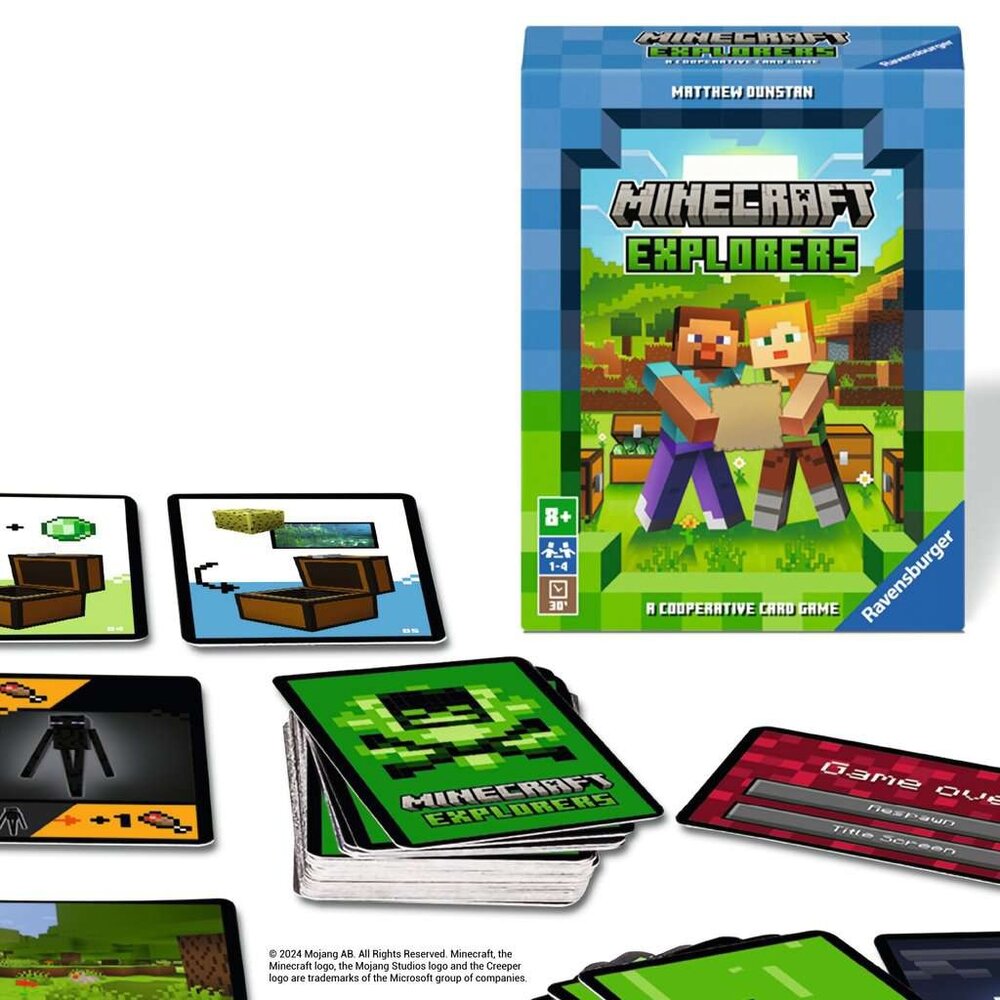 Ravensburger Minecraft Explorers Card Game