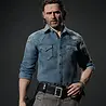 Inart The Walking Dead Action Figure 1/6 Rick Grimes 30 cm