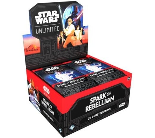 Fantasy Flight Games Star Wars Unlimited Spark of Rebellion Boosterbox Fantasy Flight Games Star Wars Unlimited Spark of Rebellion Boosterbox