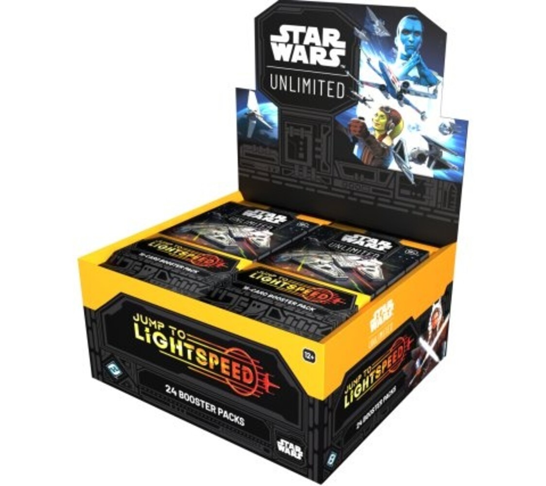Fantasy Flight Games Star Wars Unlimited Jump to Lightspeed Boosterbox Fantasy Flight Games Star Wars Unlimited Jump to Lightspeed Boosterbox