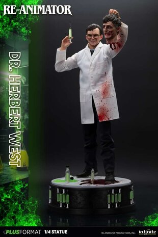 Infinite Statue Re-Animator Statue 1/4 Dr Herbert West 53 cm Infinite Statue Re-Animator Statue 1/4 Dr Herbert West 53 cm